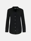 Equipment Black Silk Shirt In Black