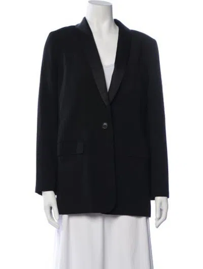 Pre-owned Equipment Blazer In Black