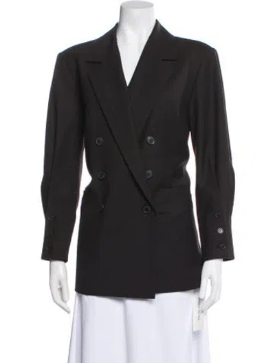Pre-owned Equipment Blazer In Gray