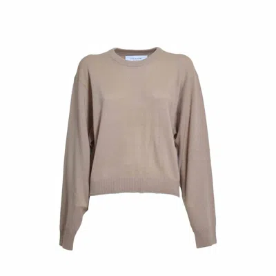 Equipment Camel Cashmere Crewneck Sweater In Grey