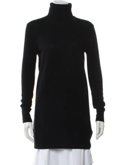 Pre-owned Equipment Cashmere Long Dress In Black