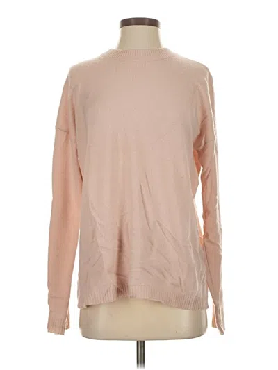 Pre-owned Equipment Cashmere Pullover Sweater In Brown