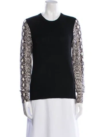 Pre-owned Equipment Cashmere Scoop Neck Sweater In Multi