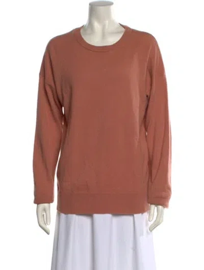 Pre-owned Equipment Cashmere Scoop Neck Sweater In Neutral