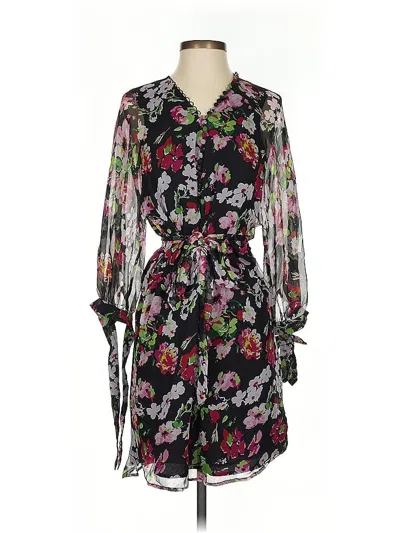 Pre-owned Equipment Casual Dress In Black