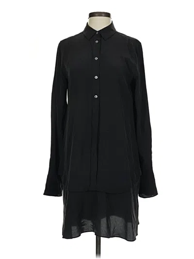 Pre-owned Equipment Casual Dress In Black