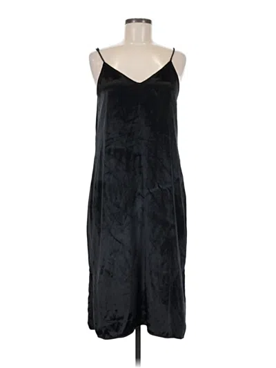 Pre-owned Equipment Casual Dress In Black