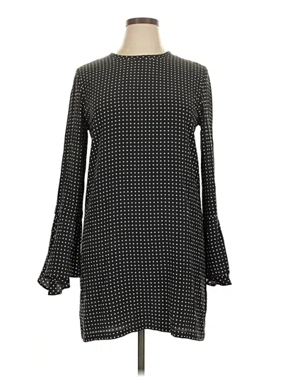 Pre-owned Equipment Casual Dress In Black