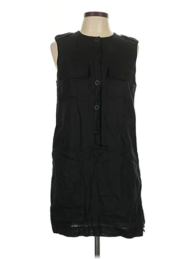 Pre-owned Equipment Casual Dress In Black
