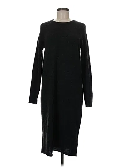 Pre-owned Equipment Casual Dress In Black