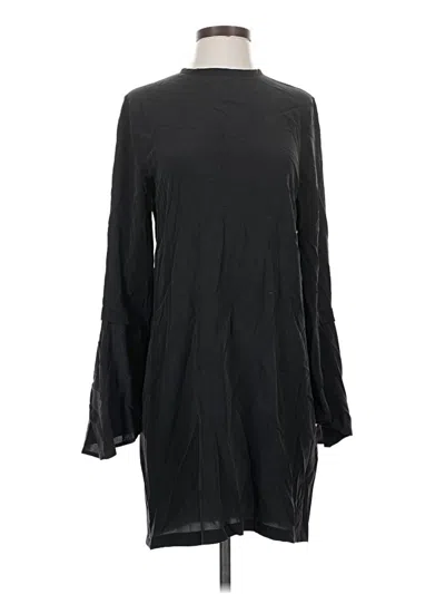 Pre-owned Equipment Casual Dress In Black