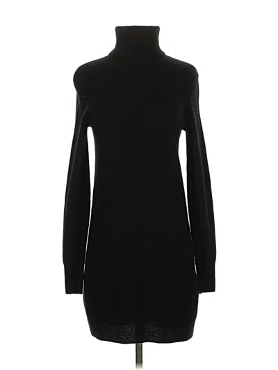 Pre-owned Equipment Casual Dress In Black