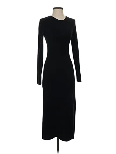 Pre-owned Equipment Casual Dress In Black