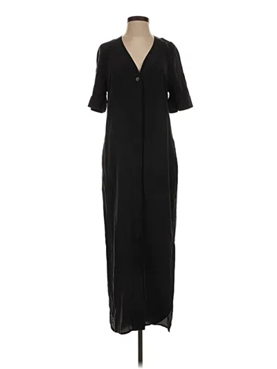 Pre-owned Equipment Casual Dress In Black