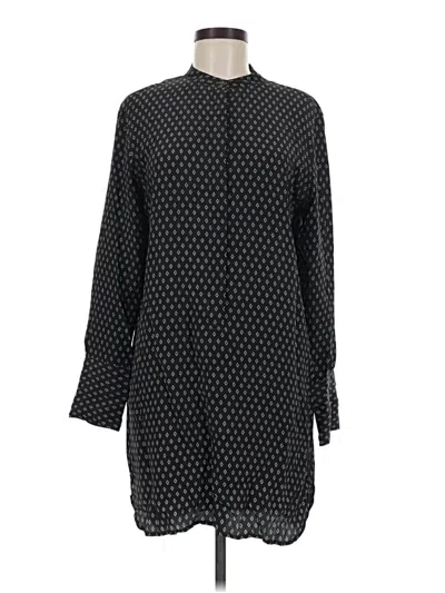 Pre-owned Equipment Casual Dress In Black