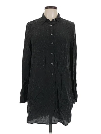 Pre-owned Equipment Casual Dress In Black