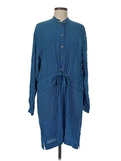 Equipment Casual Dress In Blue