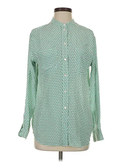 Pre-owned Equipment Casual Dress In Green