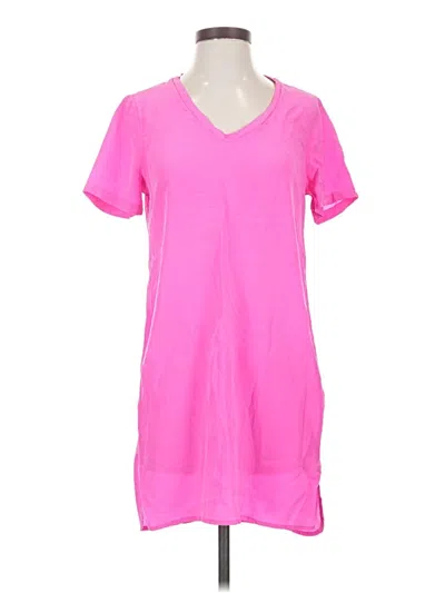 Pre-owned Equipment Casual Dress In Pink