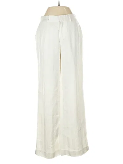 Pre-owned Equipment Casual Pants In Ivory