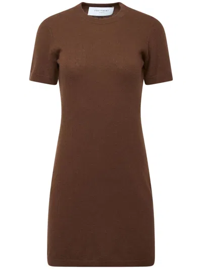 Equipment Cataleya Mini Dress In Brown