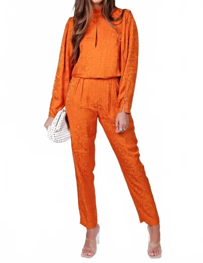 Equipment Cooper Trouser In Autumn Maple In Orange
