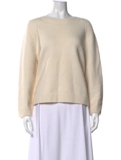 Pre-owned Equipment Crew Neck Sweater In Neutrals