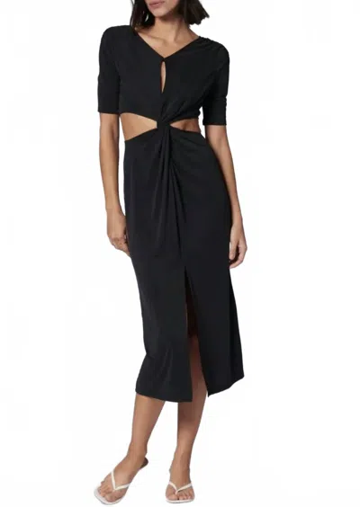 Equipment Genevieve Dress In Black