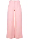Equipment Women's Andres Wide-leg Trousers In Pink