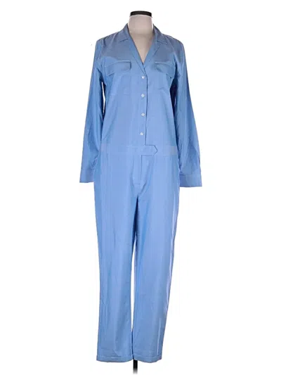 Pre-owned Equipment Jumpsuit In Blue
