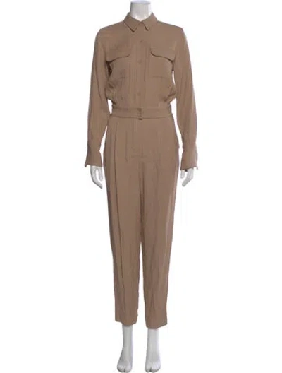 Pre-owned Equipment Jumpsuit In Neutral