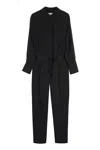 Equipment Women's Benilde Shirt Jumpsuit In Black