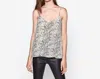 Equipment Layla Silk Cami In Natural In Pattern