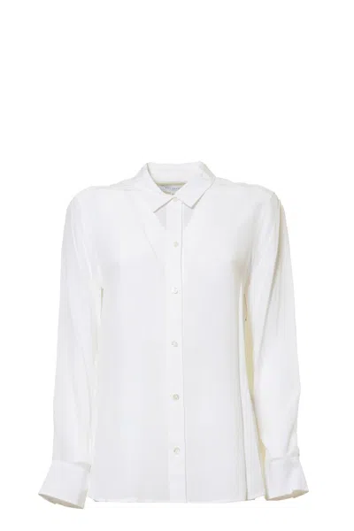 Equipment Leema Silk Blouse - White