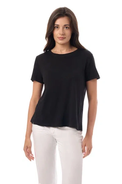 Equipment Linen Tee In Black
