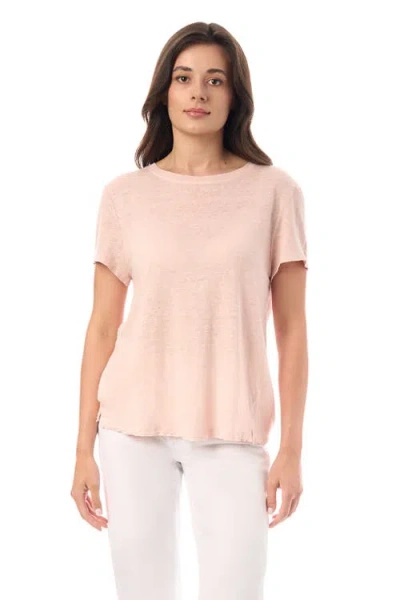 Equipment Linen Tee In Pink
