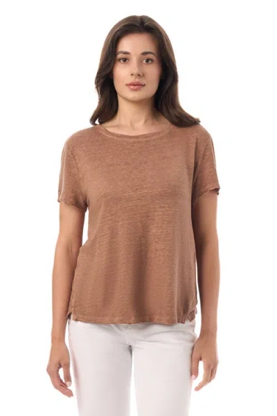 Equipment Linen Tee In Brown