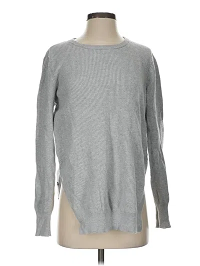 Pre-owned Equipment Long Sleeve T-shirt In Gray
