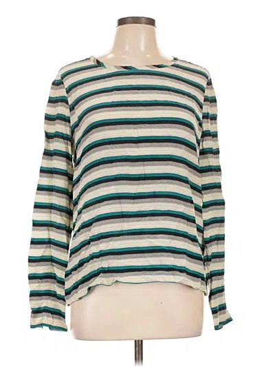 Pre-owned Equipment Long Sleeve Turtleneck In Green
