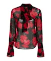 Equipment Mahalia Blouse In Red