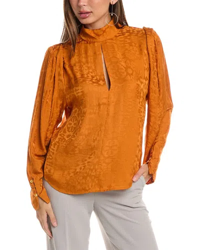 Equipment Maya Shirt In Orange