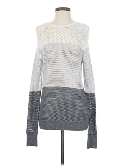Pre-owned Equipment Pullover Sweater In Gray