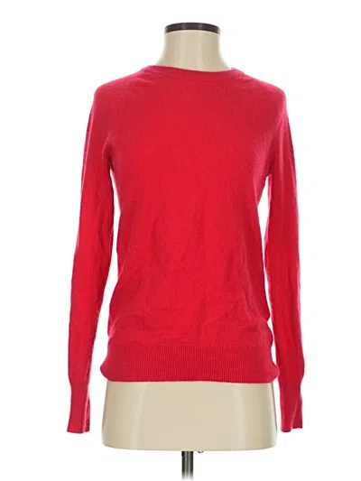 Pre-owned Equipment Pullover Sweater In Red