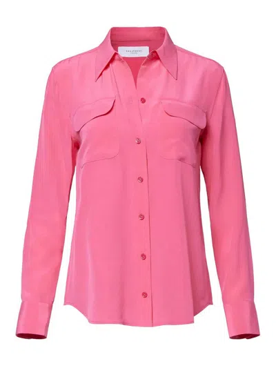 EQUIPMENT RASPBERRY SIGNATURE SHIRT