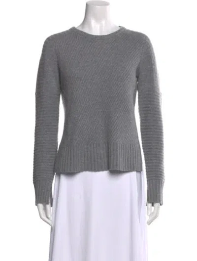 Pre-owned Equipment Scoop Neck Sweater In Green