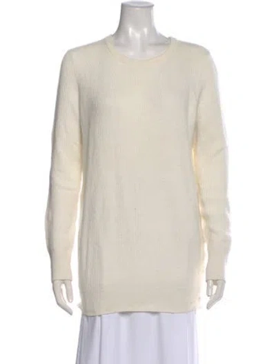Pre-owned Equipment Scoop Neck Sweater In Neutral