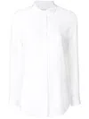 Equipment Essential White Silk Shirt In White
