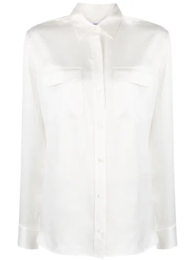 Equipment `signature` Shirt In White