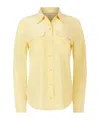 Equipment Signature Silk Shirt In Nude