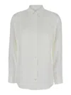 Equipment 'signature' White Shirt With Patch Pockets In White